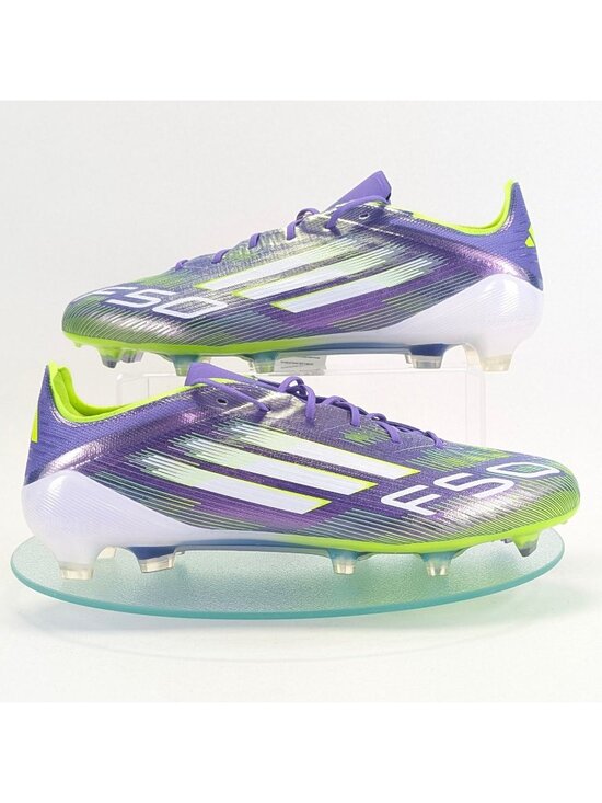 adidas F50 Elite FG Soccer Cleats Purple Green JH7615 Mens 10.5 Womens 11.5 main image 11